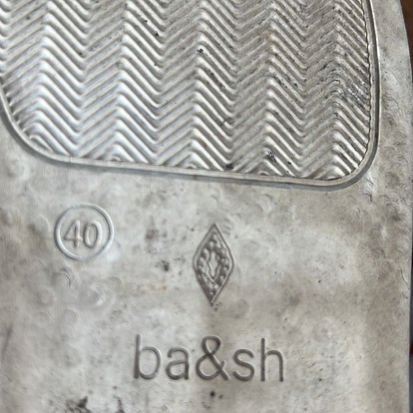 Ba&sh high top sneakers in leather - Picture 4 of 4